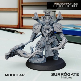 gordon ramesses hell's master surrogate miniatures may hero release Tabletop Characters & Creatures Sci-Fi Universe egypt egyptian hell dust chaos dusty 3d print model - Mito3D