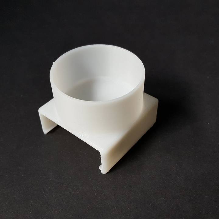 support tasse ikea poang président pièces rechange porte gobelets 3D print model - Mito3D