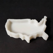 usa dish & garden porcelain decor ceramics 3d print model - Mito3D