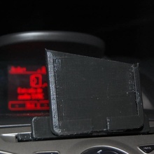 sony z3+ voiture soutien gadgets l'électronique sonyz3+ porte fiestakinetic 3d print model - Mito3D