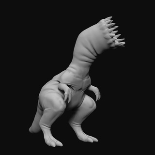 sangsue lutin doigt pied Jeux table personnages créatures fantaisie univers démon créature dinosaure lézard monstre reptile rongeur aligator 3d print model - Mito3D