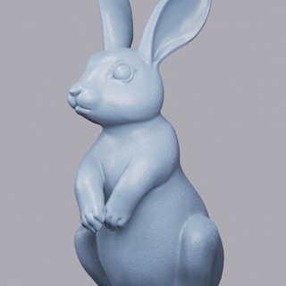 rabbit garawake  Toys & Games Animal & Creature Figures animal cute rabbit eater  3d print model - Mito3D