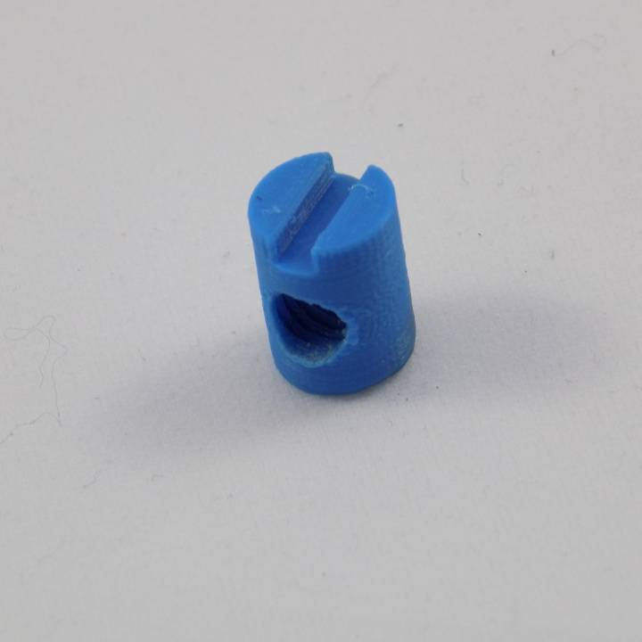 nut sleeve 100514 spare parts ikea 3D print model - Mito3D
