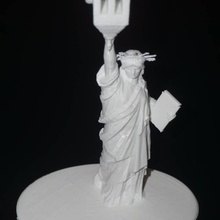 heero statue liberty gadgets & electronics 3d print model - Mito3D