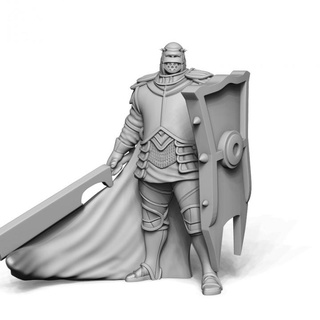 kaba şövalye haydutlar şövalyeler vol2 Kickstarter komşu gecen minis masaüstü karakterler yaratıklar fantezi Evren büyük koruma ağır Büyük kılıç kalkan 3d print model - Mito3D