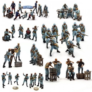 ww1 francese esercito 59 stl File pre supported test stampato alphonse marcel tavolo personaggi creature storico universo figurina soldato miniatura gioco guerra 3d print model - Mito3D