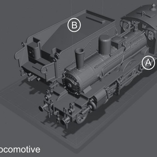 ww1 train - 1 56 files pre-supported test printed alphonse marcel Tabletop Characters & Creatures Historical Universe Vehicles Machines wargame wagon 3d print model - Mito3D