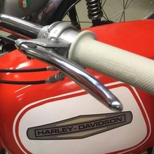 manejar 1966 hd m50s piezas repuesto barra manija ninjaflex agarre motocicleta harley tpe harleydavidso ciclomotor m50 suave 3d print model - Mito3D