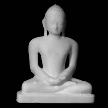 sitting tirthankar hermitage museum st petersburg scan 3d print model - Mito3D