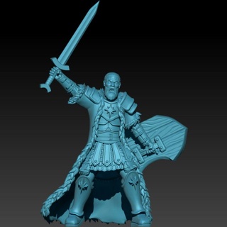 kzkminis - last king north Tabletop Characters & Creatures Fantasy Universe fantasy human warhammer lotr mesbg gondor arnor 3d print model - Mito3D