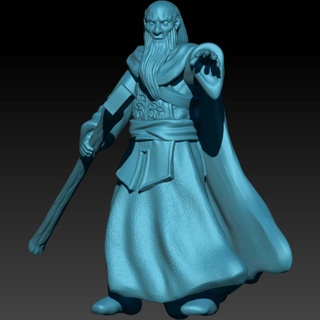 kzkminis - vizier north Tabletop Characters & Creatures Fantasy Universe fantasy human warhammer lotr esdla mesbg gondor arnor 3d print model - Mito3D