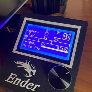 Ender 3 Profi lcd Lünette brian Stumpf bauen 3D Drucker Startseite Mantel Anzeige Bildschirm 3d print model - Mito3D