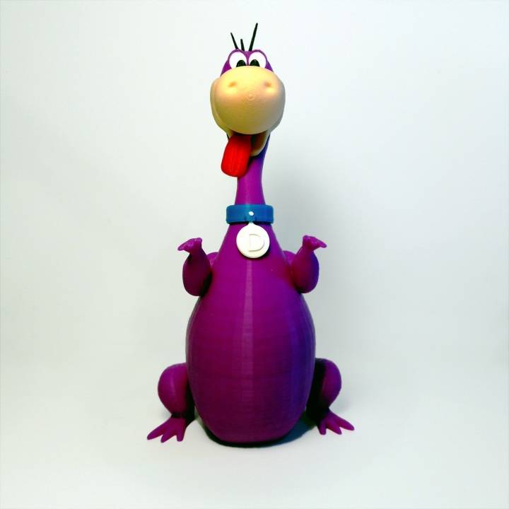 dino picapiedra juegos juguetes dibujos animados dinosaurio 3D print model - Mito3D