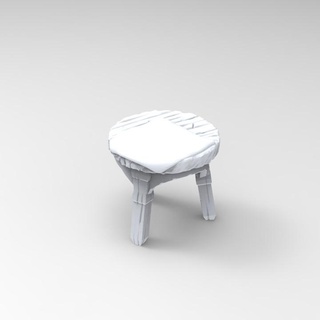 Ancrabourg intérieur accessoires 3dlayeredscenery table 3D imprimable terrain fantaisie meubles médiéval marteau guerre donjons Dragons dnd paysage Mordheim 3d print model - Mito3D