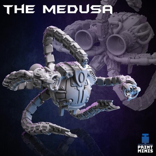 medusa drone - bounty hunter collection print minis Tabletop Characters & Creatures Sci-Fi Universe Vehicles Machines alien android plane robot sci-fi space tech cyberpunk 3d print model - Mito3D