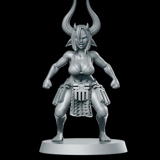 demônios equipe Bloodletter 1 fantasia futebol 32mm rn estúdio tampo mesa personagens criaturas universo tigela jogador sangue 3d print model - Mito3D