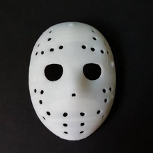 Eishockey Maske props cosplay hockeymask 3d print model - Mito3D