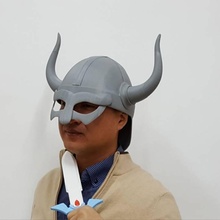 viking helmet props & cosplay mask vikinghelmet 3d print model - Mito3D