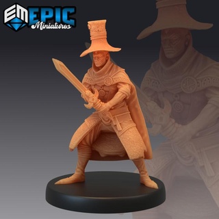 gear wizard gabriel sword male magician steampunk tech character epic-miniatures fantasy magician medieval monster rpg sword warhammer character tech wizard steampunk sla male gear enemy tabletop dungeon dnd pathfinder gabriel npc pre-supported supported pre  3d print model - Mito3D