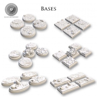 bases pack games mythology Tabletop accessories epic fantasy forest hell historical wargaming warhammer character 20 age x wargame 50 scenery hades 25 ninth 3d print model - Mito3D