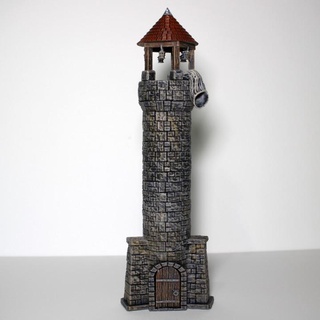 lookout signal tower feral Tabletop 3D Printable Terrain Fantasy fantasy lantern tall horn defense scout historic garrison outpost observation forward 3d print model - Mito3D
