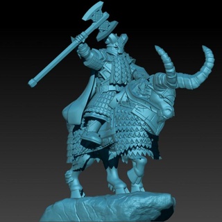 kzkminis - khuznain stonehand dwarf king Tabletop Characters & Creatures Fantasy Universe lotr esdla 3d print model - Mito3D