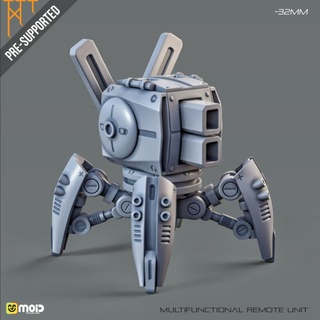 mech sci-fi assault droid multifunctional remote unit moid Tabletop Characters & Creatures Sci-Fi Universe Vehicles Machines drone scifi one wargame code infinity tags raid 3d print model - Mito3D