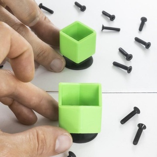 ambiguo cuadrado espejismo Devin Montes óptico truco magia forma cilindro pov cuadrícula 3d print model - Mito3D