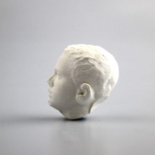 ragazzo testa cavallo l'istruzione scultura vino polonia 3d print model - Mito3D