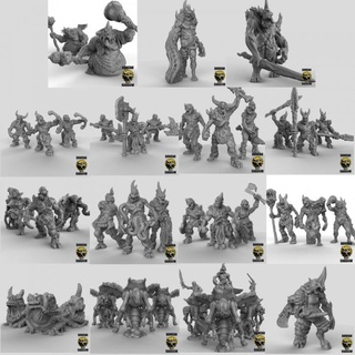 plague demon bundle duncan shadow Tabletop Characters & Creatures Fantasy Universe warhammer dungeonsanddragons tabletop daemon dnd kingsofwar ageofsigmar ttrpg 3d print model - Mito3D