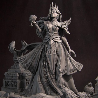 juventude eterno pré suportado nerikson tampo mesa personagens criaturas fantasia universo Sombrio exibição gótico medieval rainha rpg escultura personagem sangue Magia colecionável ritual cálice sacrifício donzela criptas 3d print model - Mito3D