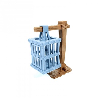 Käfig Tischplatte Terrain dnd Rollenspiel streuen Jason Beckers 3D druckbar Fantasie Halloween Höhle 28mm Gefängnis Häftling 3d print model - Mito3D