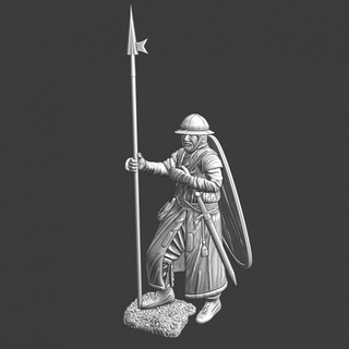 medieval guard field camp northern crusades miniatures Tabletop Characters & Creatures Historical Universe 3d figurine knight model soldier warrior miniature infantry toysoldier 28mm crusader 3d print model - Mito3D