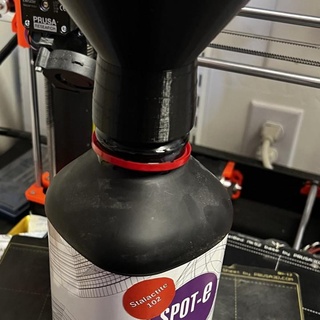 spot-a resin bottle funnel alan werner Build a 3D Printer screw 3d print model - Mito3D