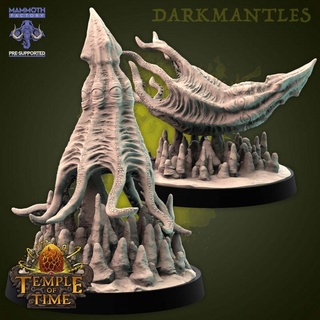 darkmantle paketlemek mamut fabrika masaüstü karakterler yaratıklar fantezi Evren canavar küçük orta sapma 3d print model - Mito3D