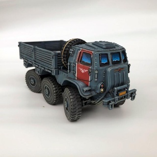 auroch medium logistics vehicle nate feyma Tabletop Characters & Creatures Sci-Fi Universe Vehicles Machines 40k games terrain truck wargaming warhammer 3d print model - Mito3D