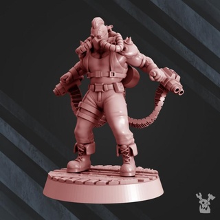 bob Dimachaerus dakkadakkastore masaüstü karakterler yaratıklar Sci Fi Evren fantezi heykelcik sci fi savaş oyunları Warhammer Steampunk siberpunk 28mm alternatif vekil Grimdark dakkadakka 3d print model - Mito3D