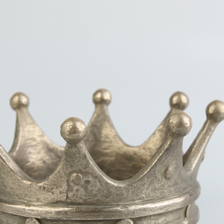 coroa adereços cosplay rei rainha realeza fancydress 3D print model - Mito3D