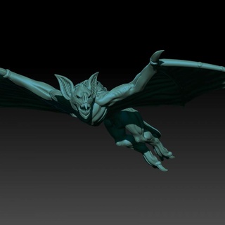 qualcosa terrore regno gigante pipistrelli tavolo personaggi creature fantasia universo vampiro lotr esdla mesbg gundabad battaglioni 3d print model - Mito3D