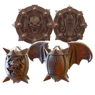 vampire balls & coin v rtice Tabletop accessories fantasy wargames fantasyfootball drakenblood 3d print model - Mito3D