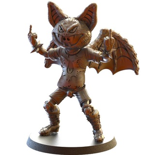 vampire mascot v rtice Tabletop Characters & Creatures Fantasy Universe wargames fantasyfootball 3d print model - Mito3D