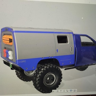 cgrc nomade letto camper Chris griggs RC macchine rc 3d print model - Mito3D