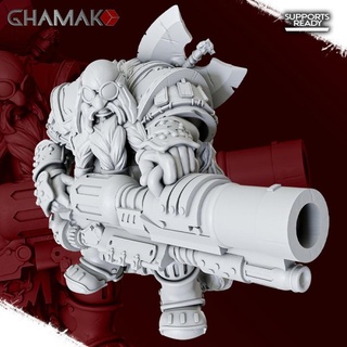 maelstorm bringer 1 ghamak Tabletop Characters & Creatures Sci-Fi Universe dragons dungeons fantasy war warhammer steampunk miniature hammer dwarf tabletop steam wargame night quest dnd wh aos 3d print model - Mito3D