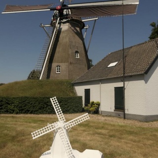 keetmolen Peter schlagen Tischplatte 3D druckbar Terrain Windmühle 3d print model - Mito3D