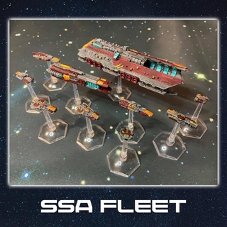 nel spazio flotta gioco Dio terreno tavolo personaggi creature Sci Fi universo veicoli macchine miniature sci fi nave navicella spaziale minis soliti miliardo 3d print model - Mito3D
