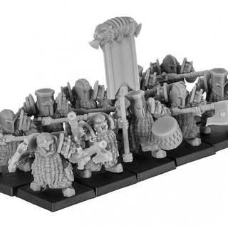 citadelle garde régiment Empire miniatures table personnages créatures fantaisie univers jeux guerre marteau société chaos nains nain années del 3d print model - Mito3D