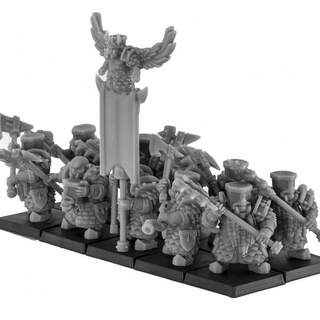 inmortal Guardia regimiento imperio miniaturas mesa caracteres criaturas fantasía universo juegos guerra martillo caos enanos enano 3d print model - Mito3D