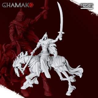 kosheivs spectral cavalry 3 ghamak Tabletop Characters & Creatures Fantasy Universe dragons dungeons fantasy ghost war warhammer horse miniature hammer night dnd haunt pathfinder spectre wh aos nighthaunt 3d print model - Mito3D