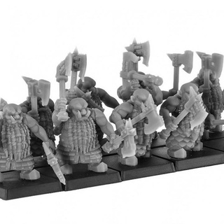 place disciples paired weapons empire miniatures Tabletop Characters & Creatures Fantasy Universe wargames warhammer boardgames miniaturas chaos dwarfs dwarf enanos del caos 3d print model - Mito3D