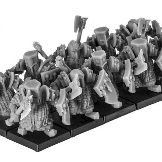 immortale impero miniature tavolo personaggi creature fantasia universo giochi guerra warhammer miniaturas caos nani nano in anni 3d print model - Mito3D